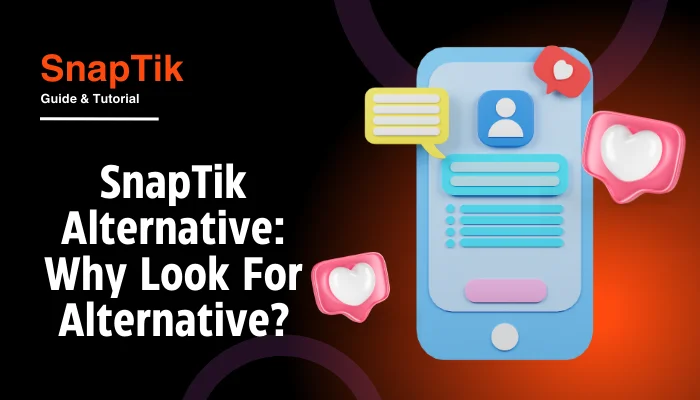 SnapTik Alternative Why Look For Alternative